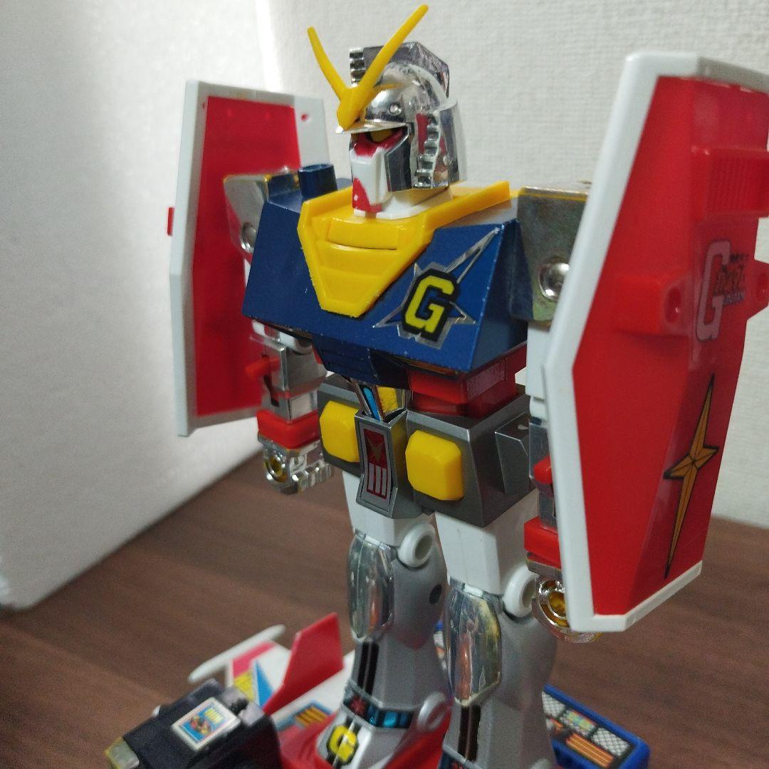 当時物　クローバー　ガンダム　超合金　Gアーマー　ジャンク