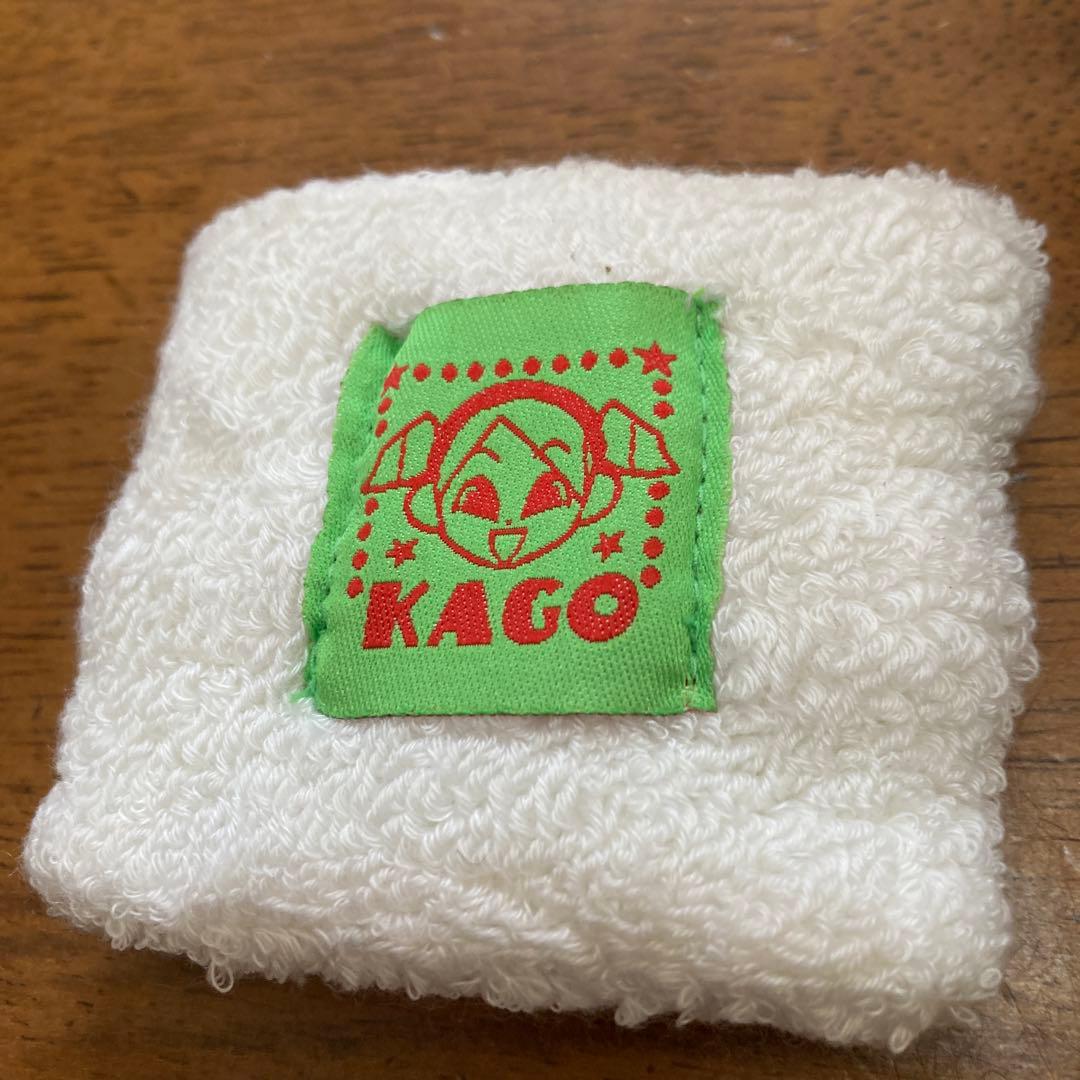 加護亜依　リストバンド　白　スポーツにどうぞ