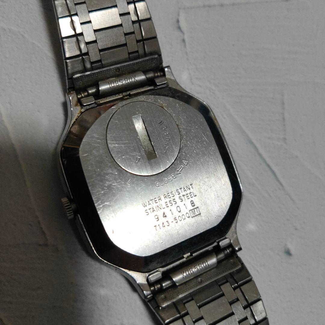 SEIKOセイコーロードクォーツ時計★電池入り稼働品