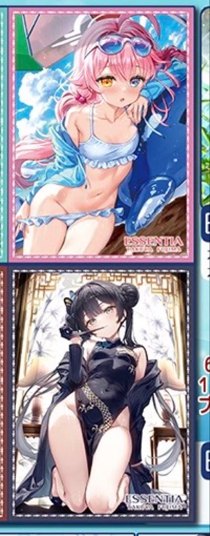 ブルアカ　ホシノ　キサキESSENTIA 藤真拓哉　スリーブ　プレイマットセット