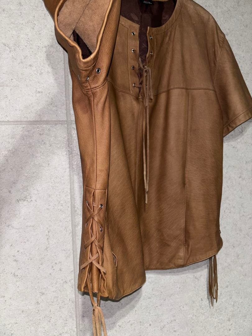 REDMOON レッドムーン DEER SKIN ディアスキン レザーシャツ