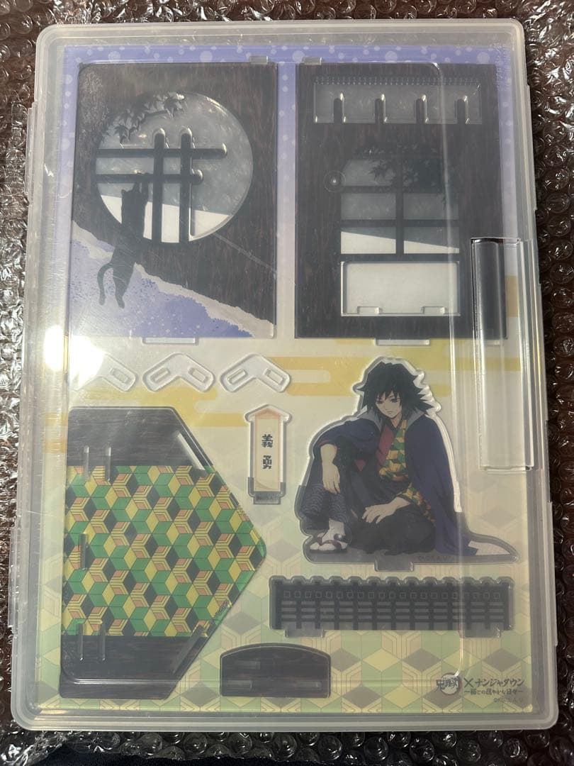 鬼滅の刃 ナンジャタウン 猫との穏やかな日々 アクリルジオラマ 冨岡義勇