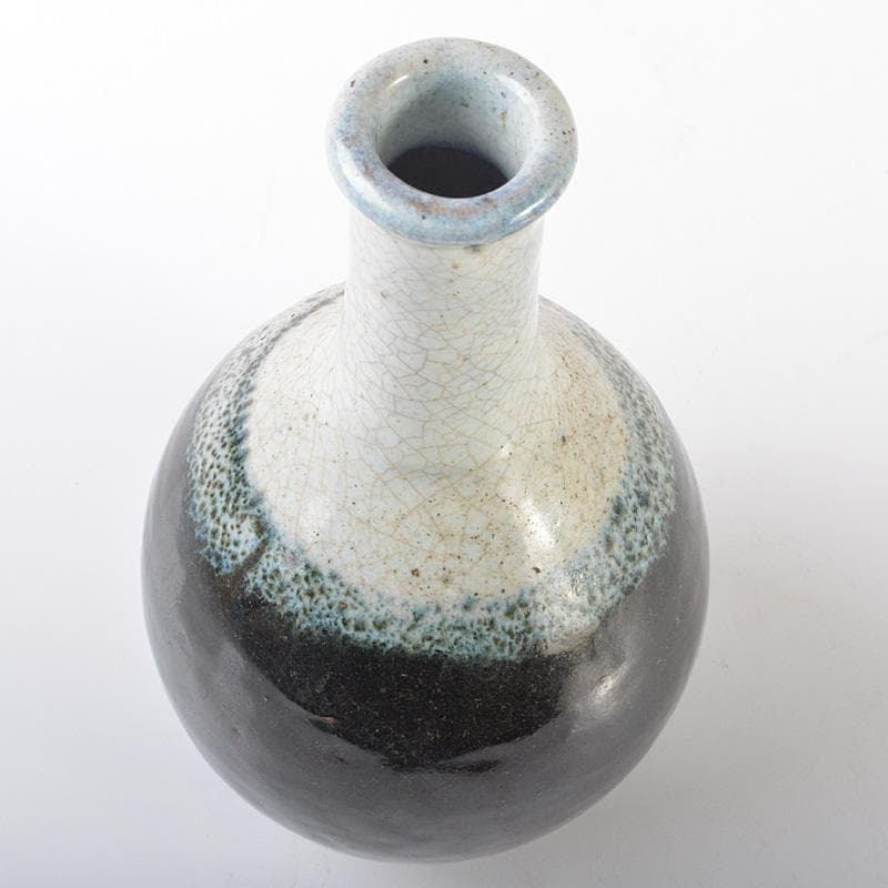 瀬戸焼　古瀬戸　徳利　壷　時代箱付　C　R6594