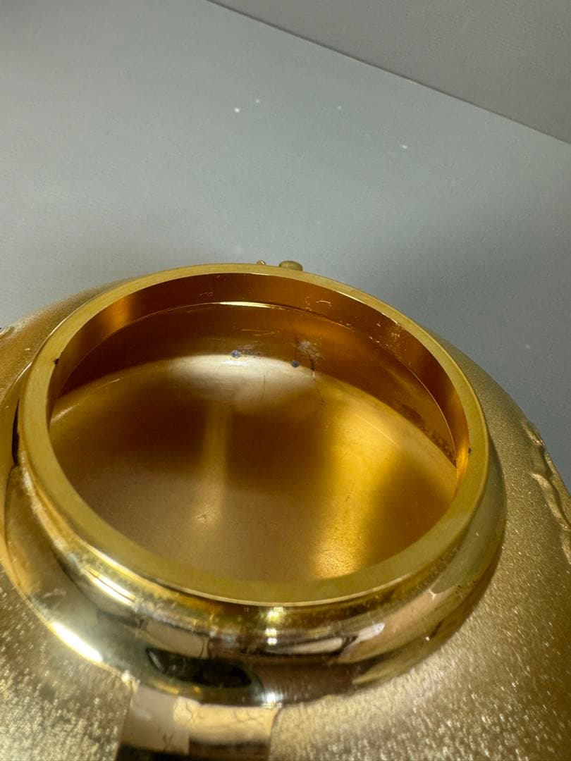 2252  24KGP金メッキ香炉