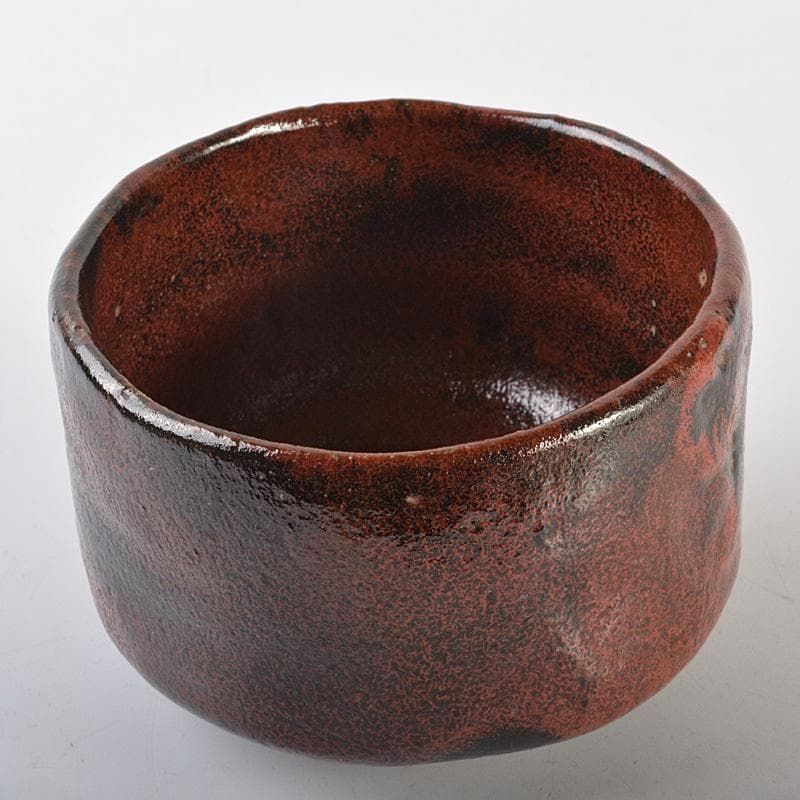 Gojyo 茶道具　 豊楽焼　 大喜豊助作　黒楽茶碗　共箱　D　R7161