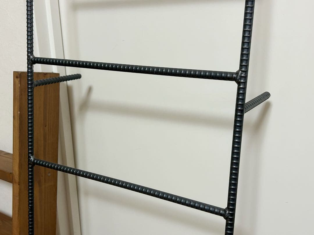 70s ビンテージ ディスプレイ アイアン ラダー ウッド 梯子 セット USA