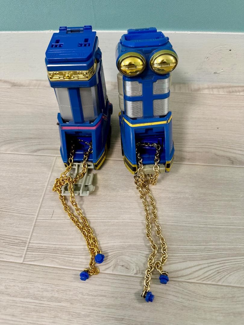 113 当時物 超力合体DXオーレンジャーロボ 箱・説明書付