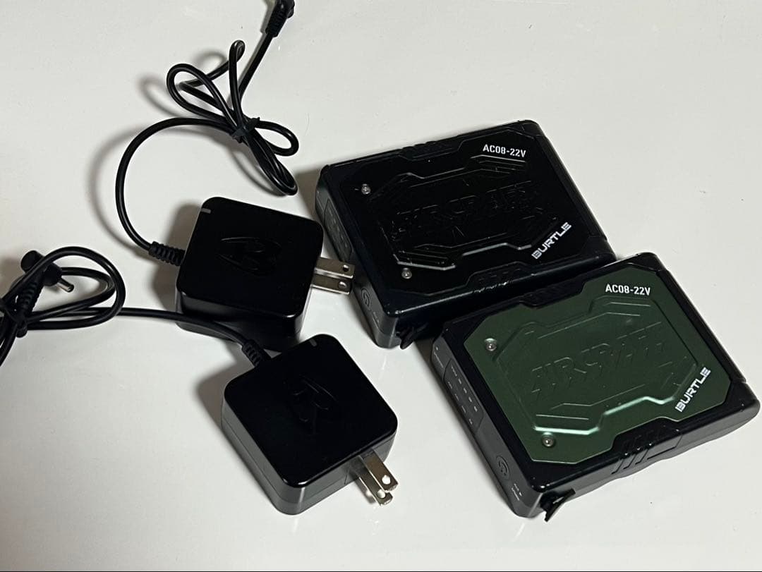 バートル 22v バッテリー 2個セット