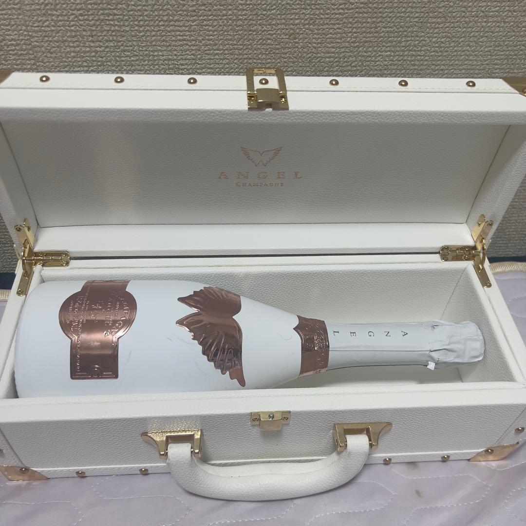 未開封　ANGEL シャンパン ホワイトロゼ 750ml ケース付き