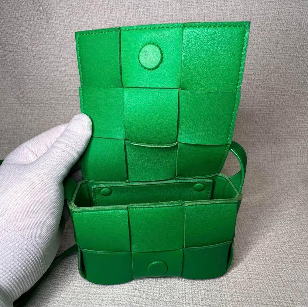 BOTTEGA VENETA グリーン ショルダーバッグ