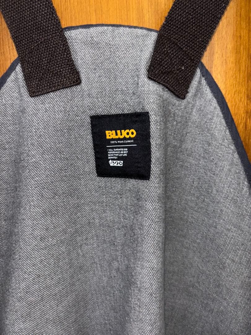 BLUCO/12OZ DENIMUTILITY VEST(BLK)サイズF