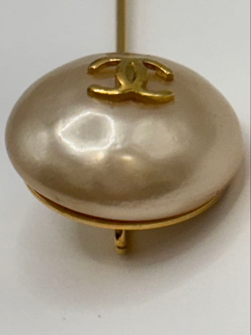 CHANEL 93P ココマーク GP ブローチ ゴールド