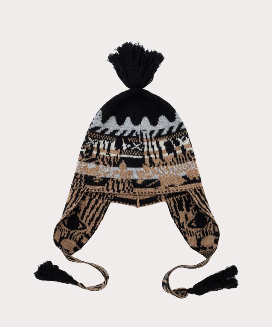 セ*ム様 ヴィヴィアン・ウエストウッド FLAP EARS ニット帽　新品未使用