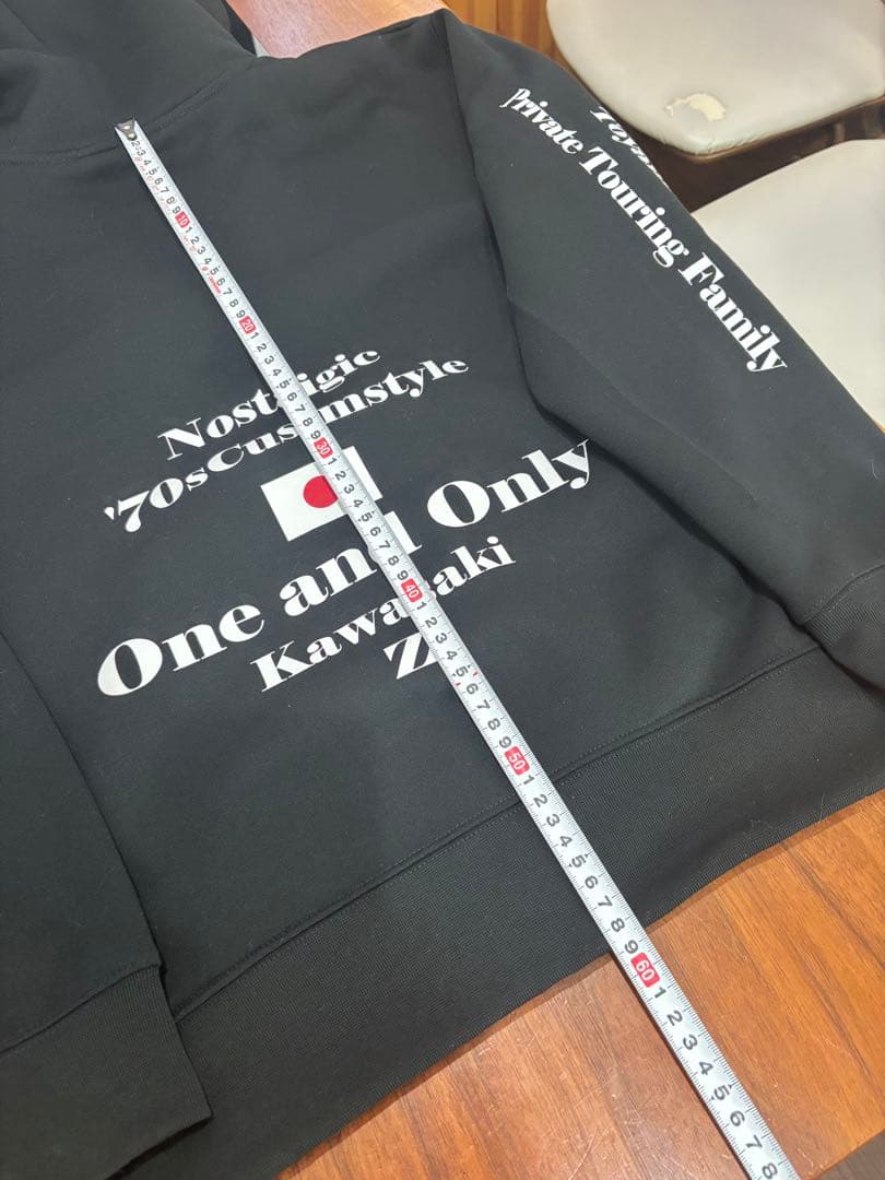 カワサキ　Z1Z2 Z400FX パーカー　黒　サイズM