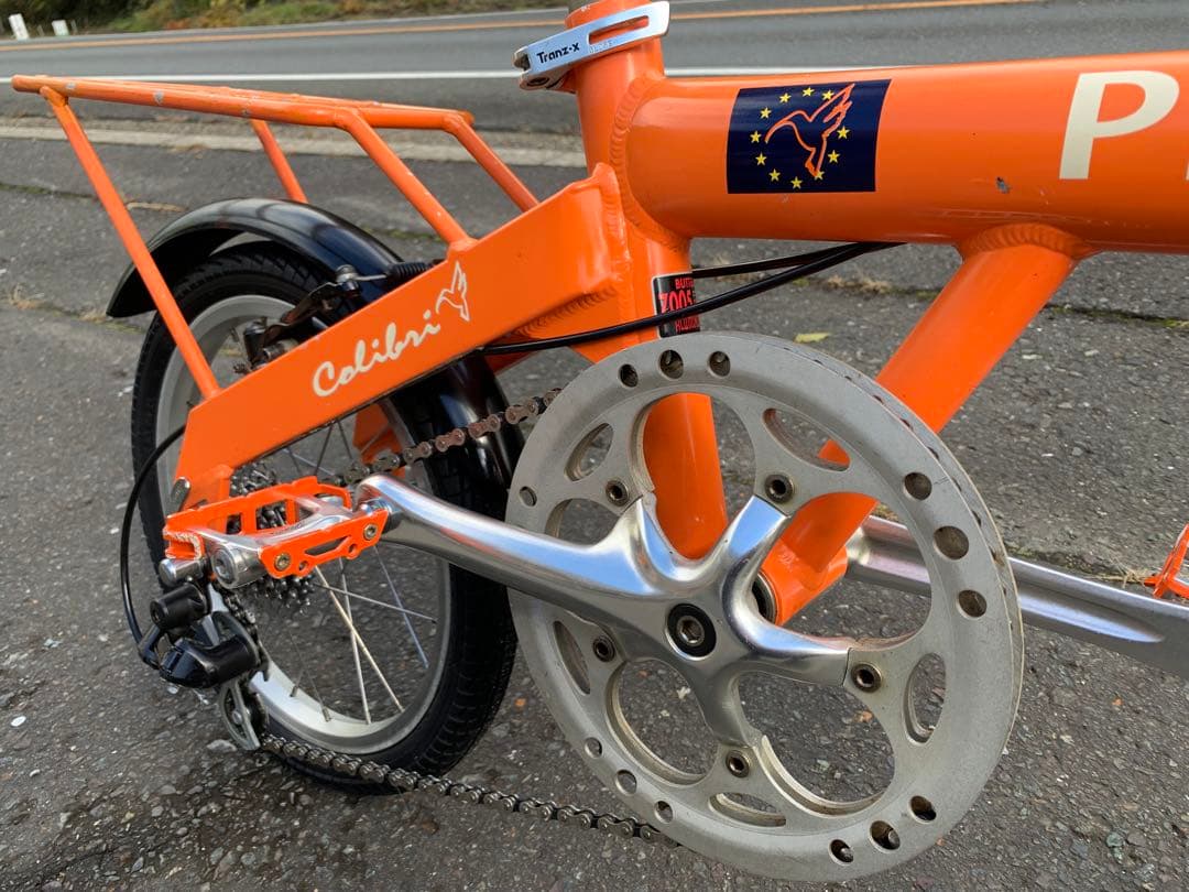 【即乘】送料無料 PEUGEOT 折り畳み自転車7速 ミニベロ 小径車16インチ