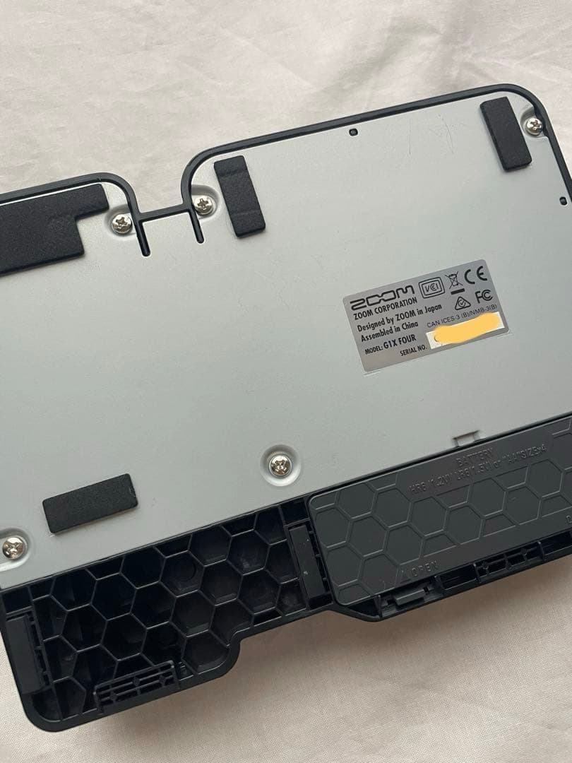 ZOOM G1X FOUR 別売純正ACアダプター付き