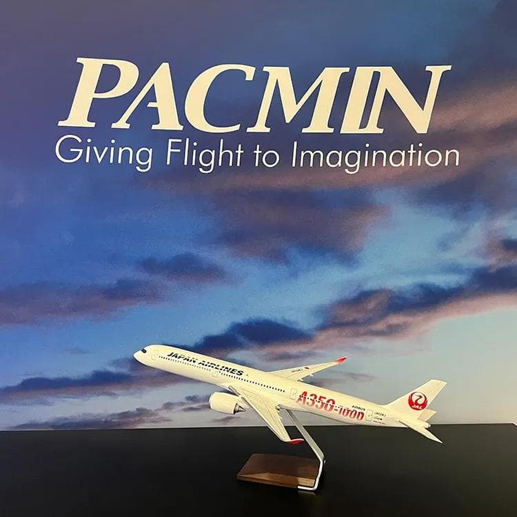 【新品未使用】JAL A350-1000 デスクトップモデル（JA02WJ）