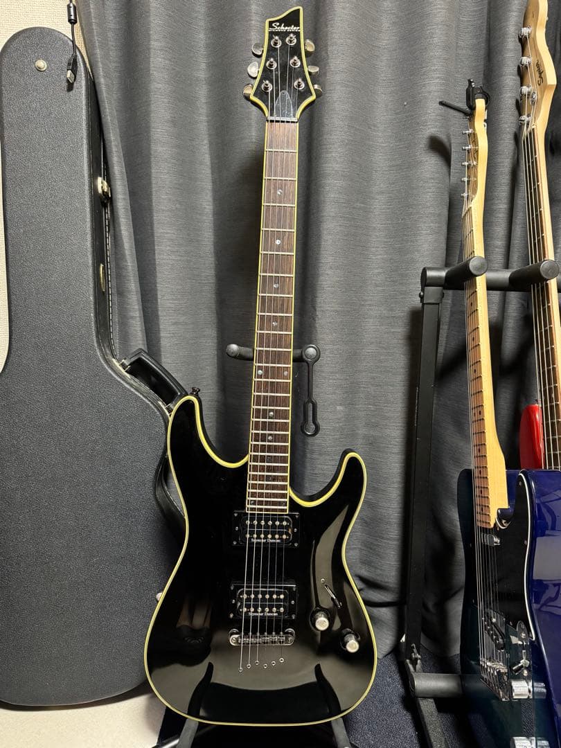 ギター Schecter C1 Blackjack Seymour Duncan