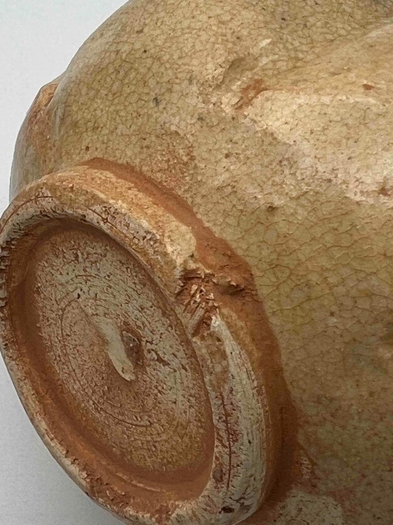 宋時代　白磁 青白磁瓜棱壺二個　茶入れ　煎茶道具　唐物(C-59)