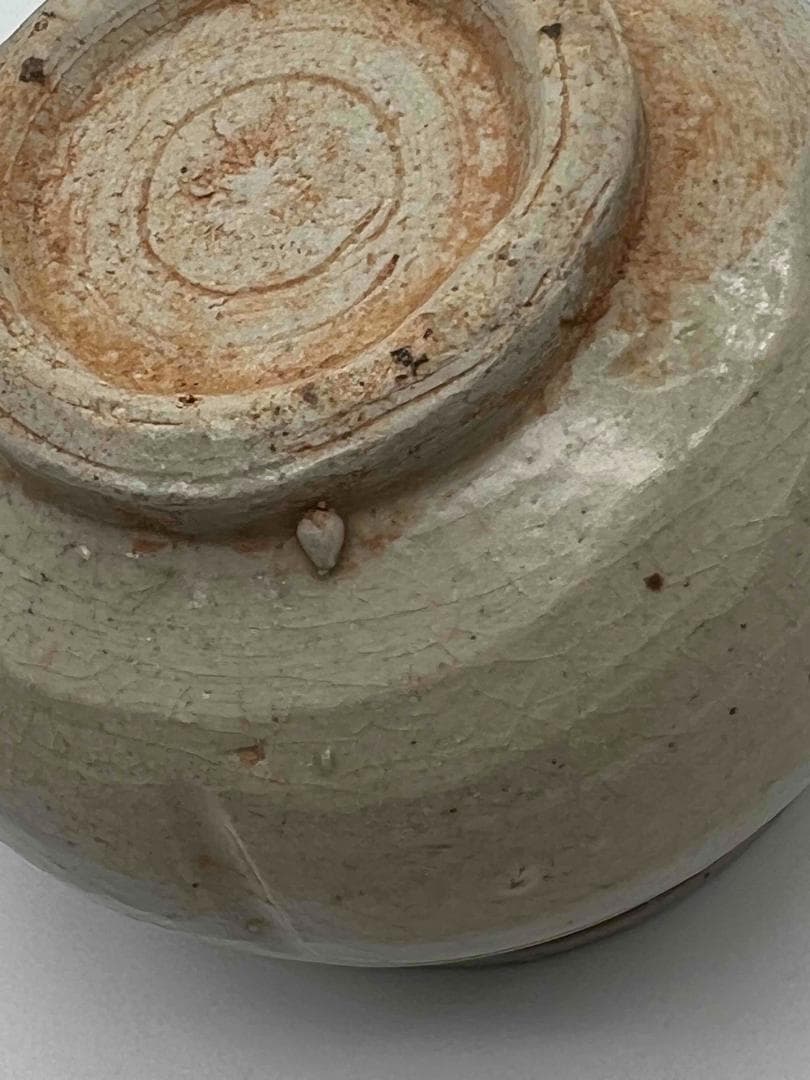 宋時代　白磁 青白磁瓜棱壺二個　茶入れ　煎茶道具　唐物(C-59)