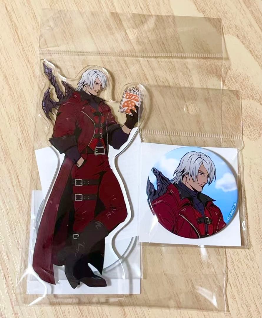 カプ旅　JR東海　缶バッジ　ダンテ　アクリルスタンド