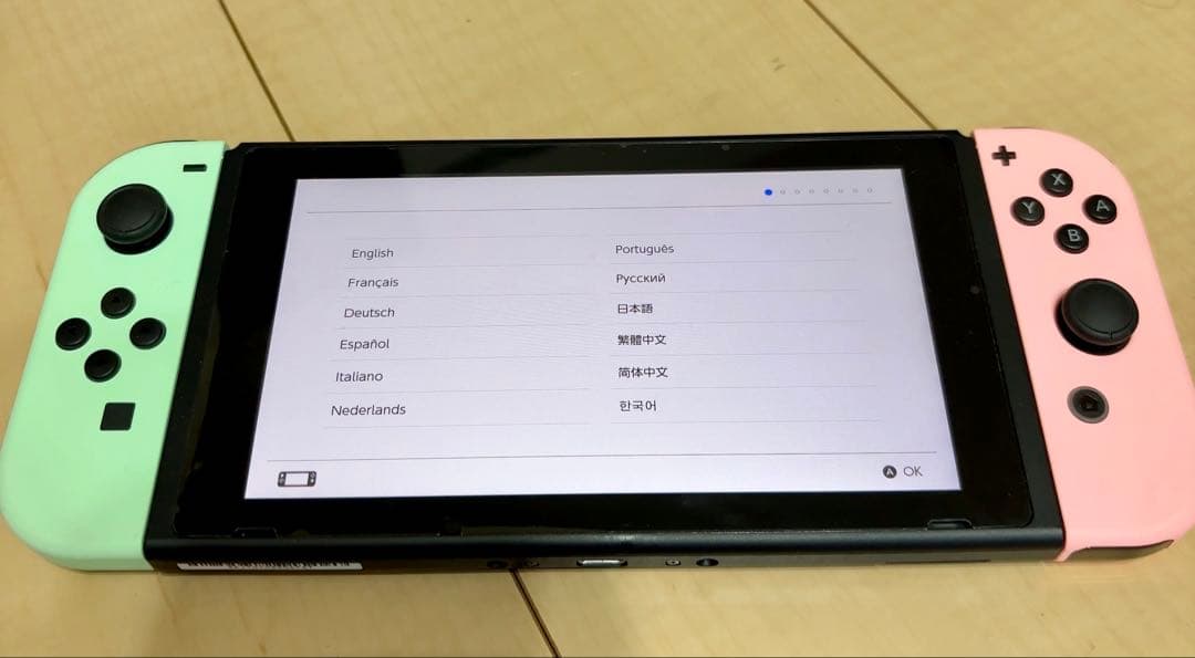 Switch 本体 バッテリー強化版 SDカード128GB付き