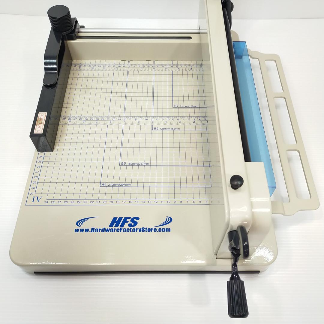 【新品刃】HFS(R) ペーパーカッター (A4) 大型裁断機 400枚まで