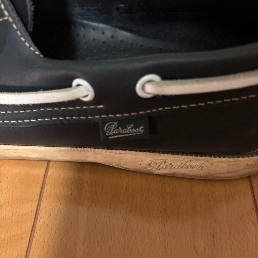 パラブーツBIRTH　MARINE（ネイビー）デッキシューズ