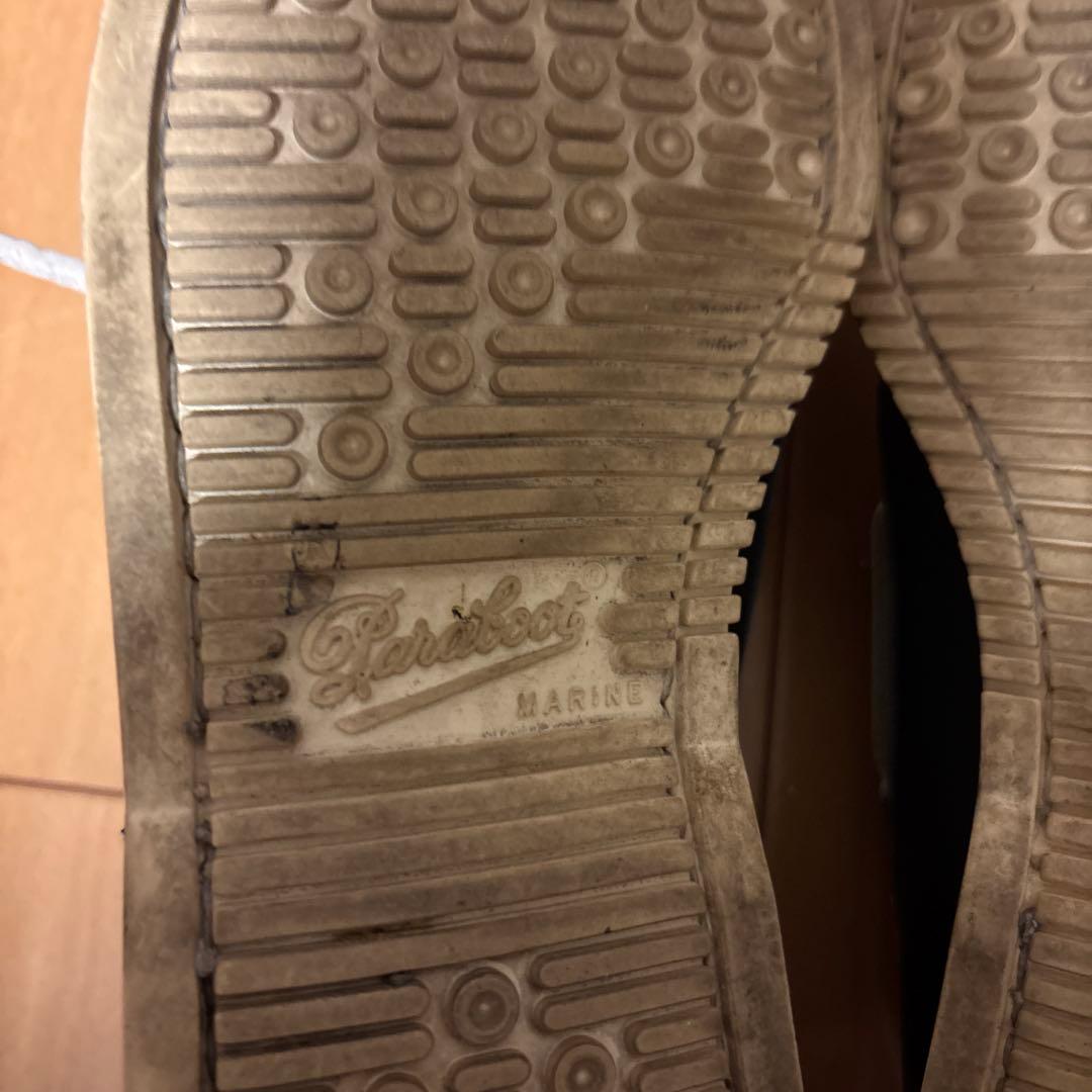 パラブーツBIRTH　MARINE（ネイビー）デッキシューズ