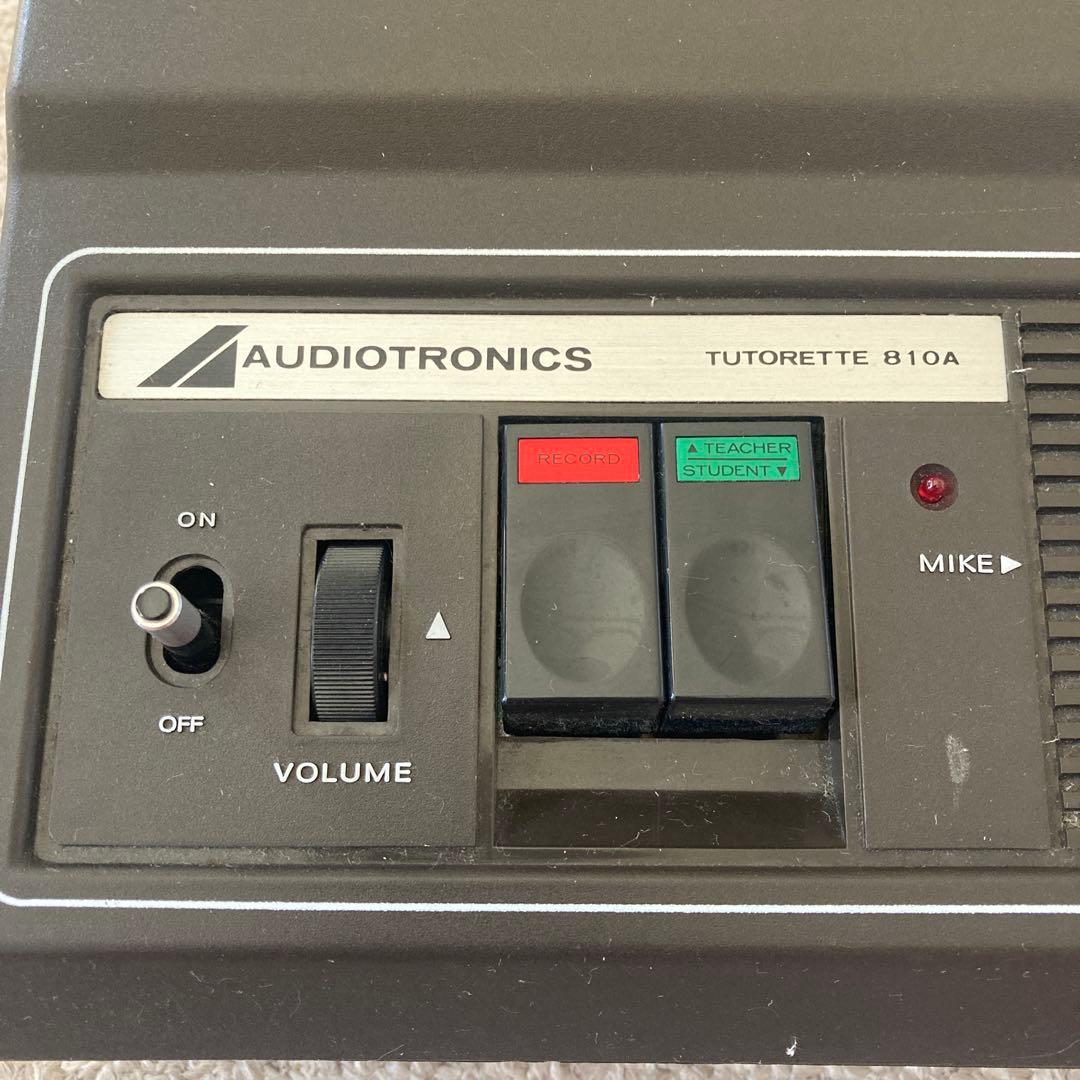 ★希少★AUDIO TRONICS TUTORETTE 810A 　英会話