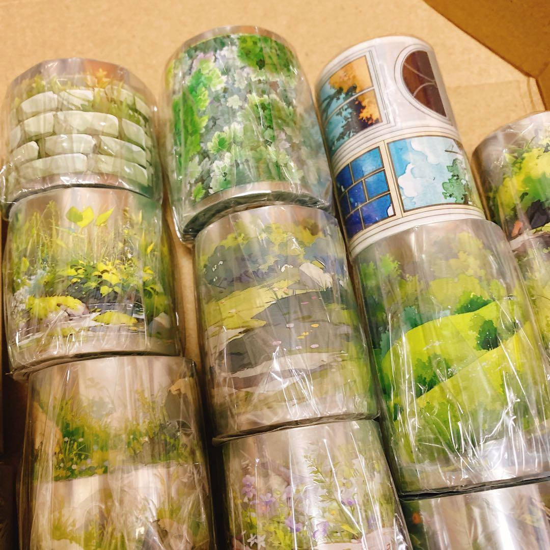 海外マスキングテープ巻売りまとめ売り 風景マスキングテープセット