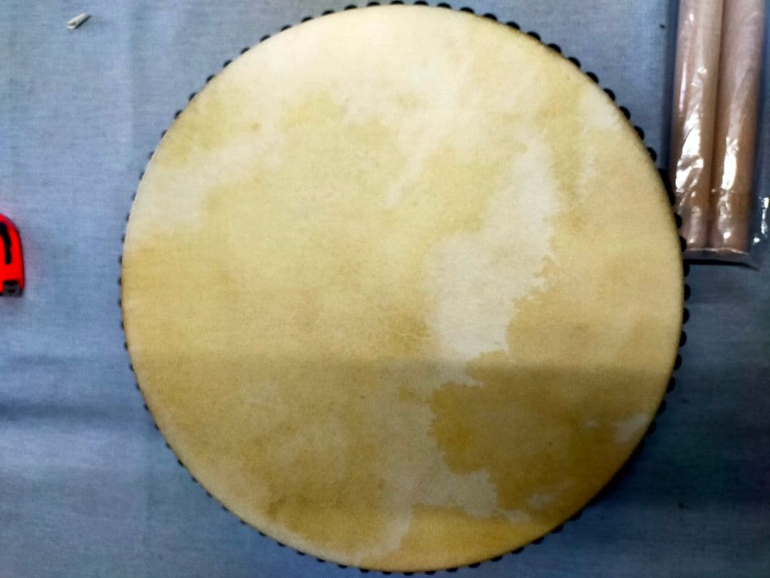 ✨️新品未使用　ZEN-ON　全音　平太鼓　1.1尺　☓　3寸　牛皮使用✨️