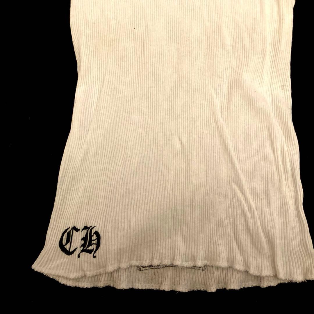 CHROME HEARTS リブ編みタンクトップ