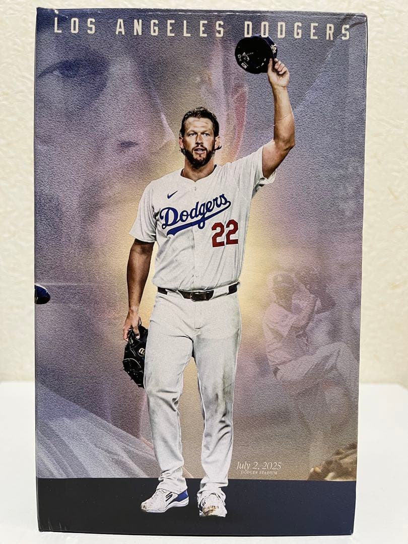 クレイトン・カーショウ　ボブルヘッド 3000奪三振ドジャーズ限定非売品