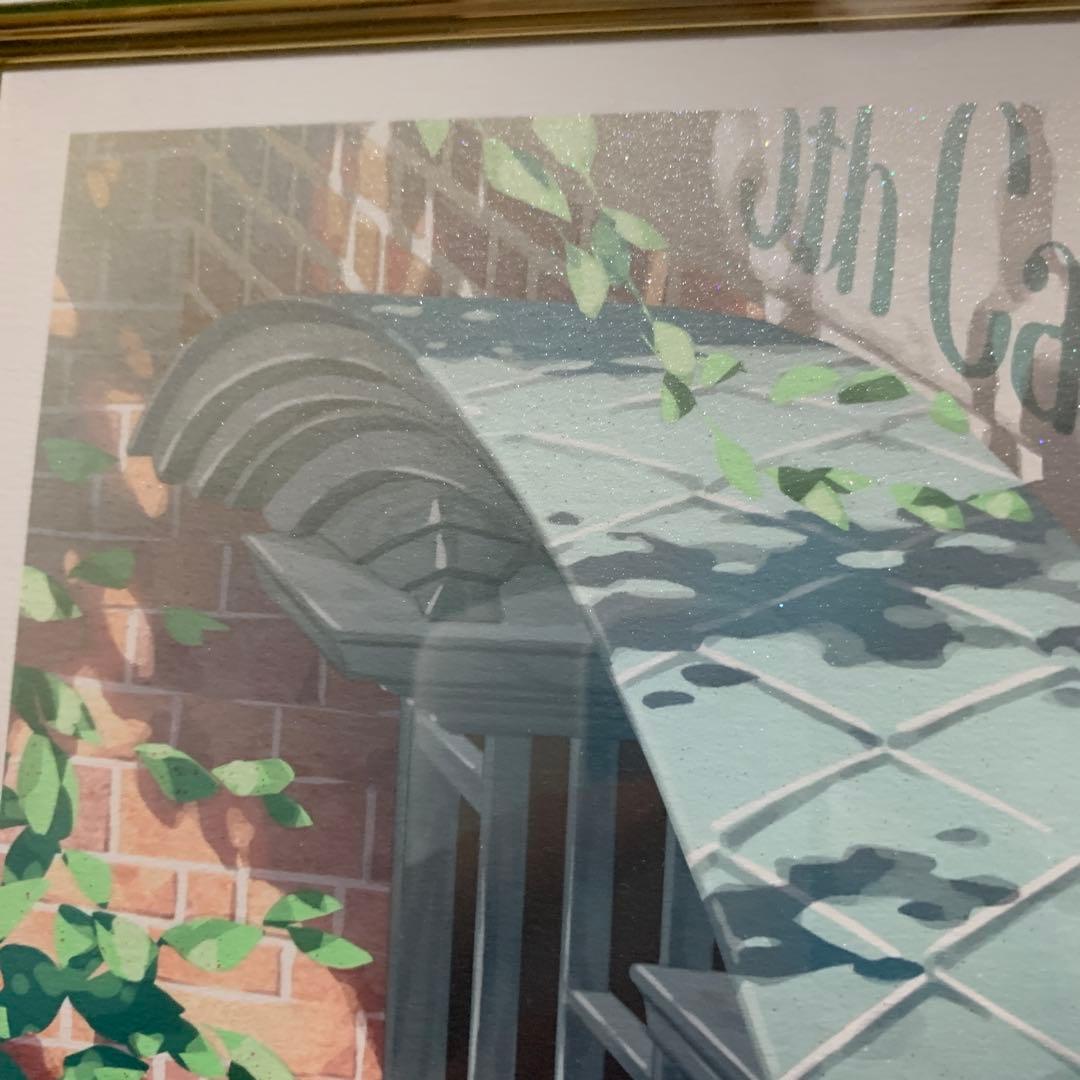 7*i様 カントク「よりみち」額装 版画