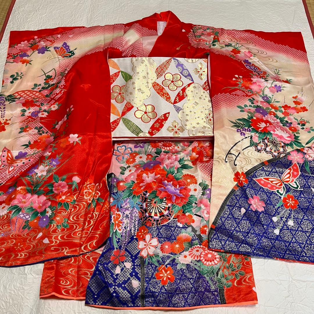 七五三 女の子 7歳 着物襦袢小物 フルセット 丸昌謹製