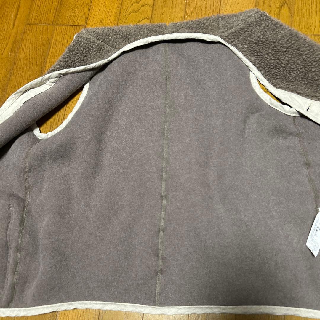 コンフェクト　ウールコットンパイルベスト