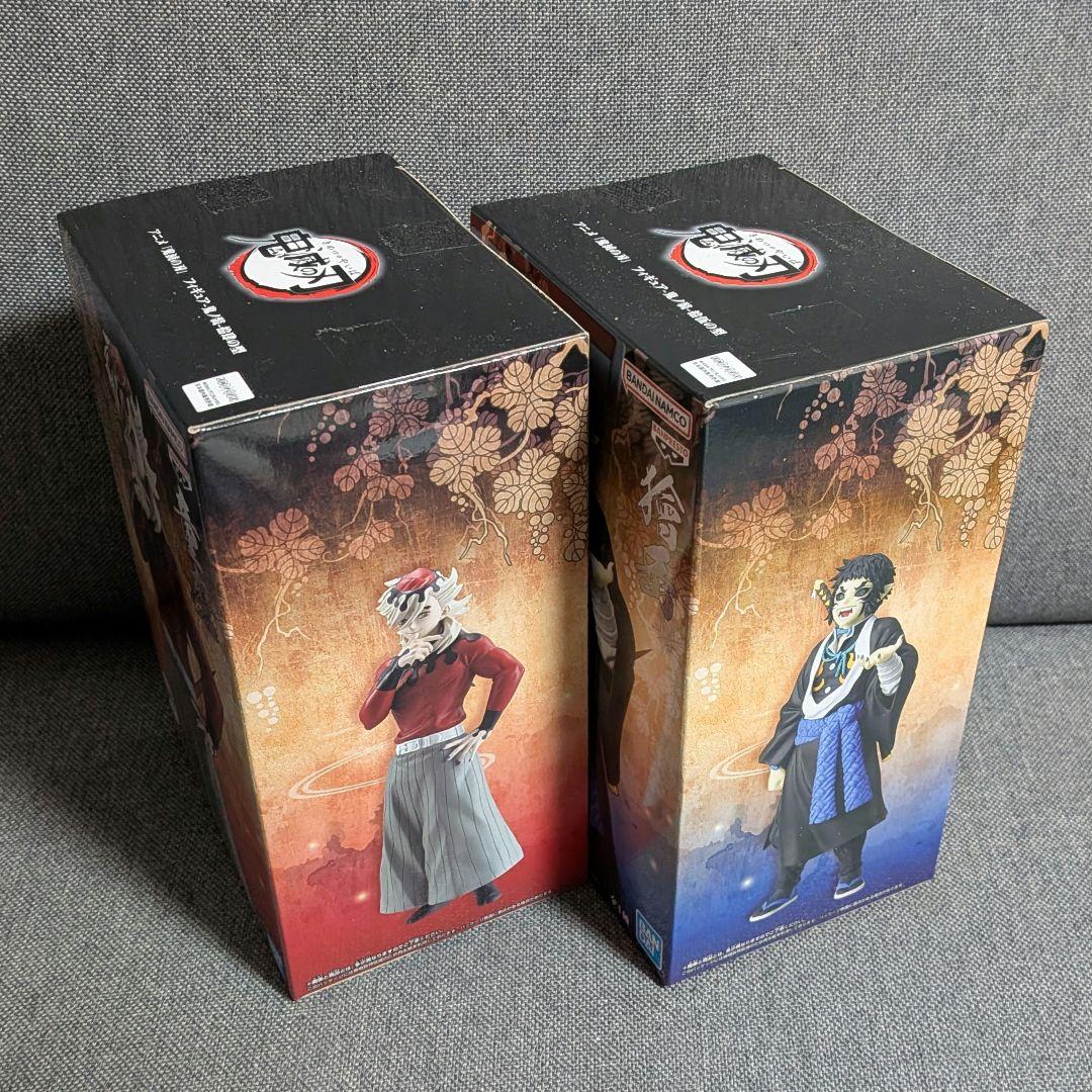 鬼滅の刃　フィギュア　猗窩座　胡蝶しのぶ　童磨　獪岳