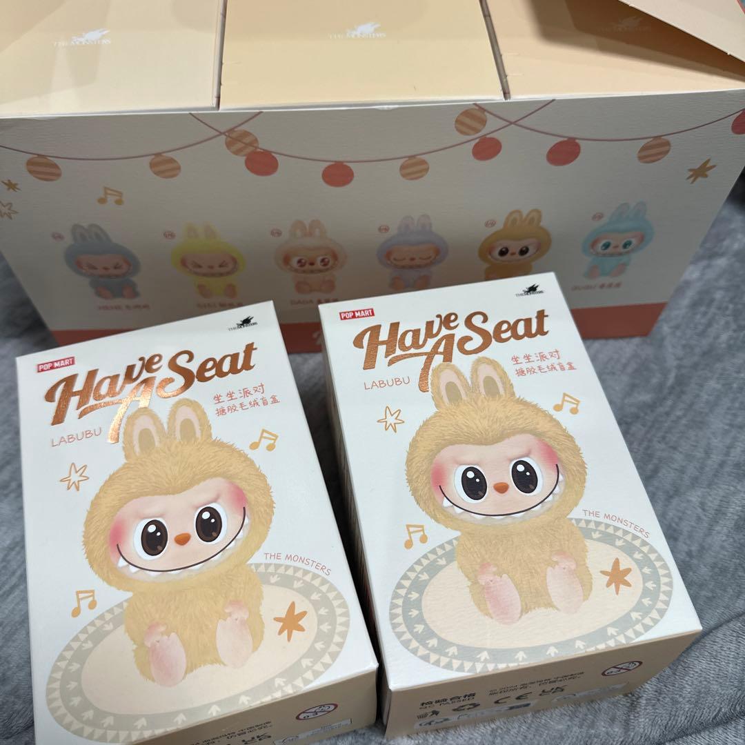 POP MART Have A Seat LABUBU 未開封2個セット