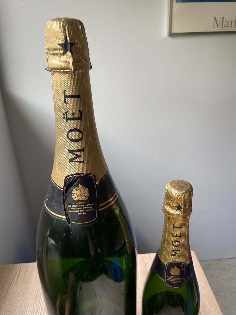 モエ・エ・シャンドン ダミーボトル 2種 展示 ディスプレイ用 希少ジェロボアム