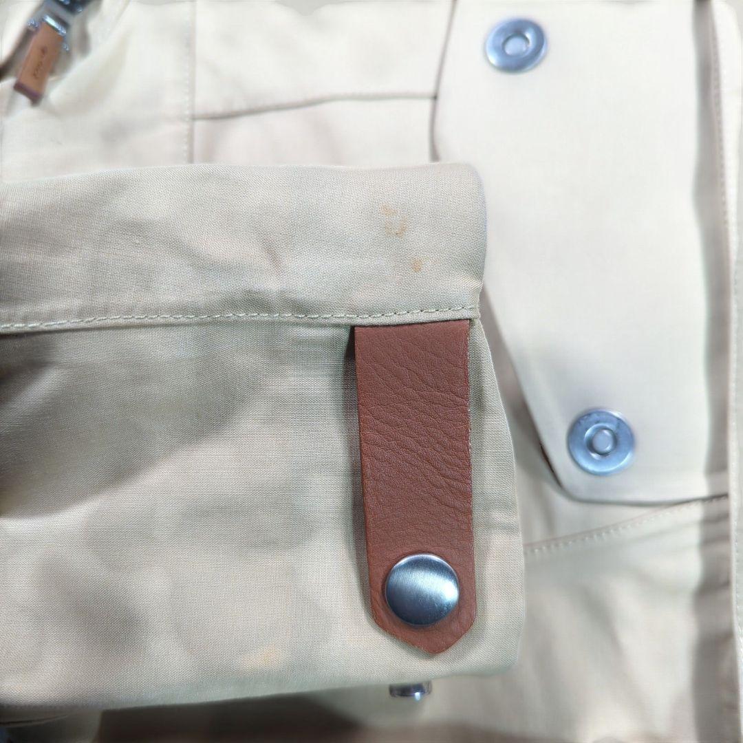 美品.ラルフローレン サファリジャケット 牛革レザー ベージュ ベルト付き