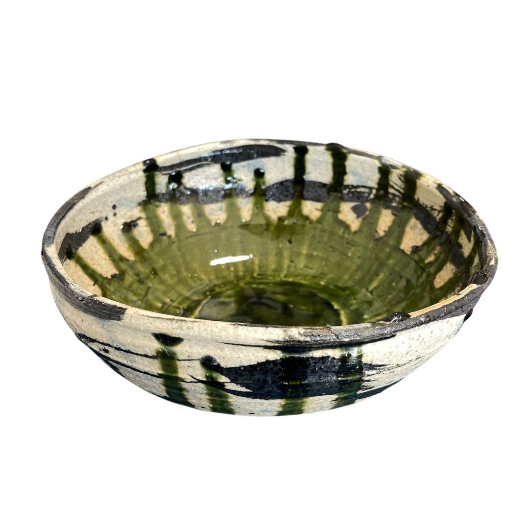 作家もの　橋口暢広作　織部大鉢