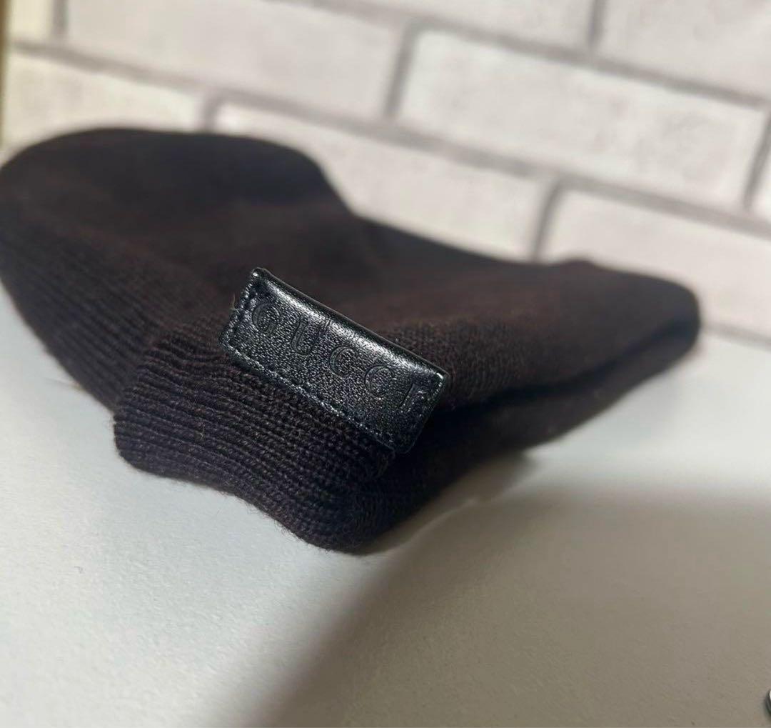 GUCCI グッチ　ニット帽　ビーニー　ニットキャップ