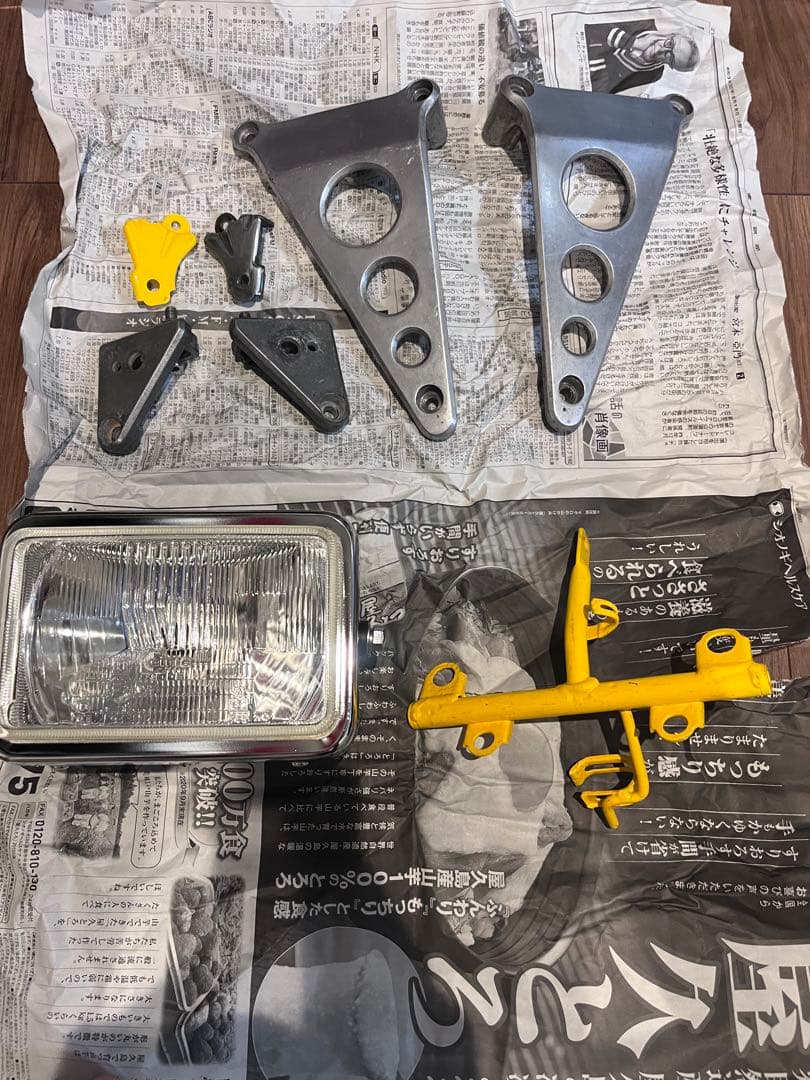 cbr400f 純正ライトステー