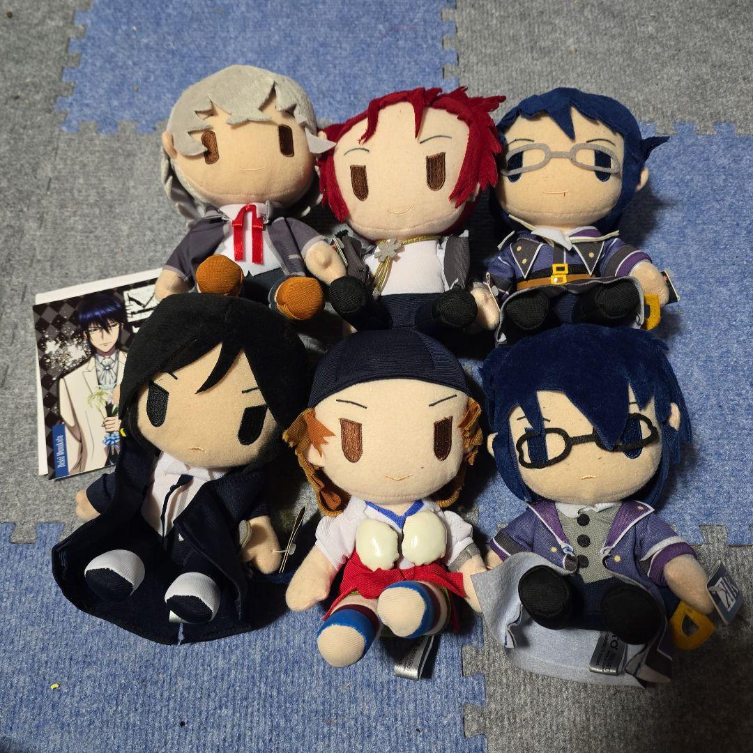 アニメK ぬいぐるみ 全6種 伊佐那社、夜刀神狗朗 タグ付き