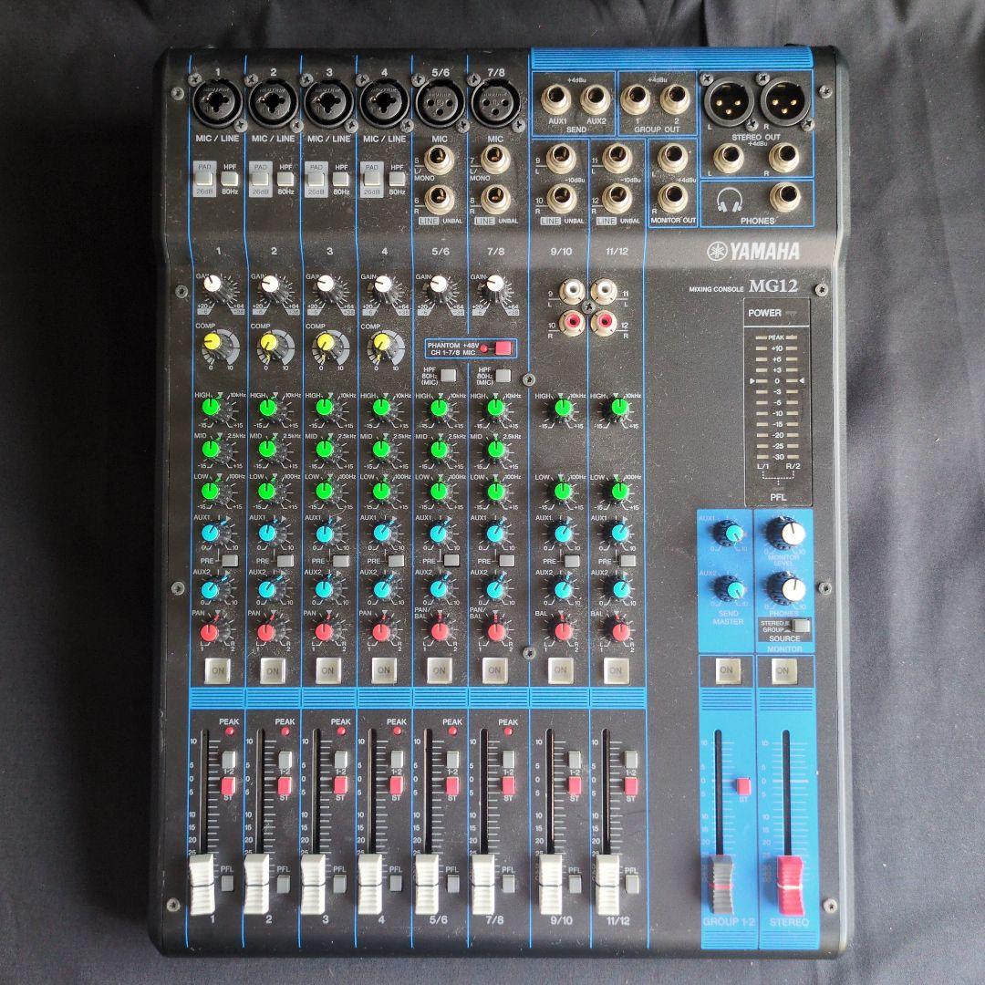 配信機器・PA機器・レコーディング機器 YAMAHA MG12