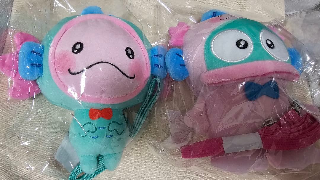 佐藤大樹 うぱごろう×ハンギョドン ぬいぐるみパスケース2種セット