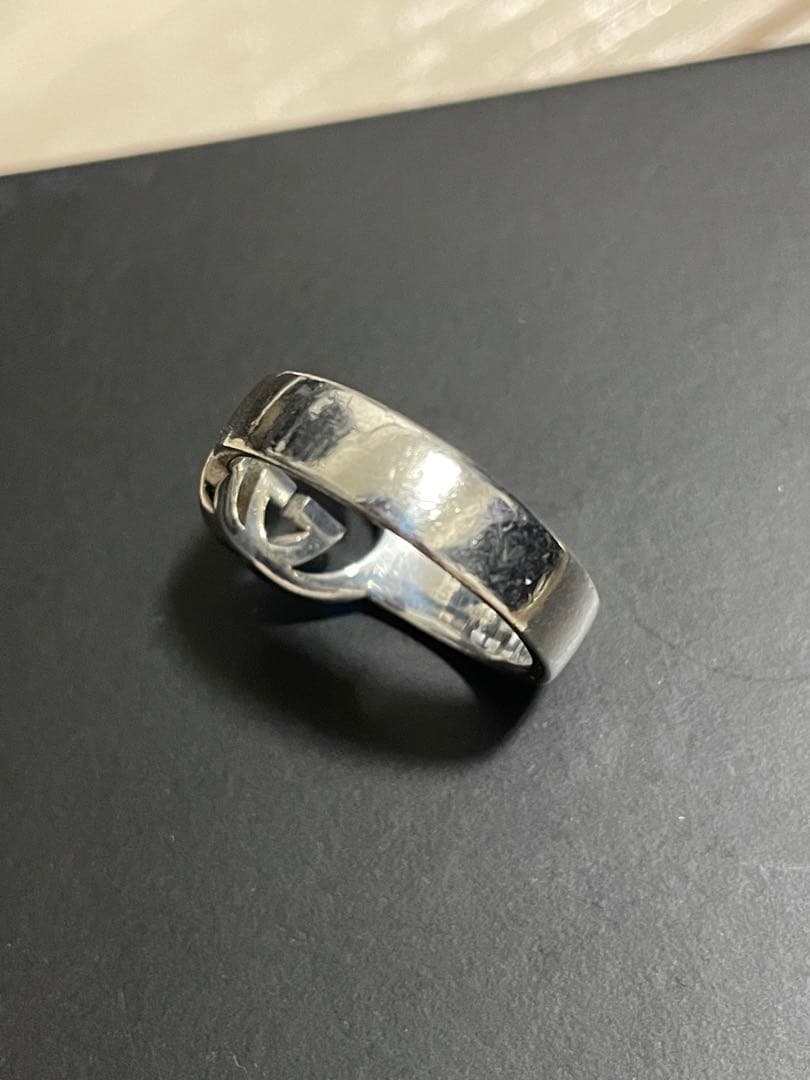 HERO GUCCI ダブルGロゴ シルバーリング