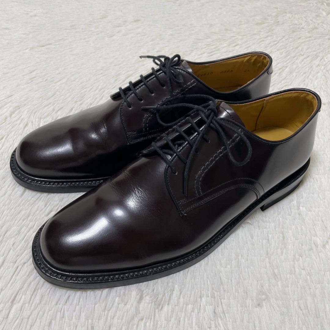 極美品✨リーガル　プレーントゥ 26cm ブラウン　定価3.3万　オンオフ兼用