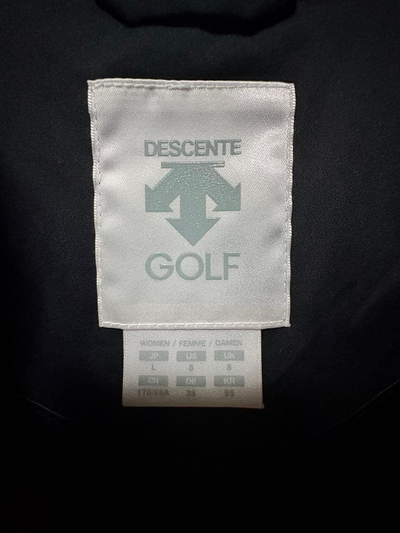 DESCENTE GOLF レディースベスト L ブラック